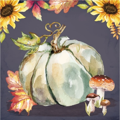Picture of MUSHROOMS AND PUMPKIN