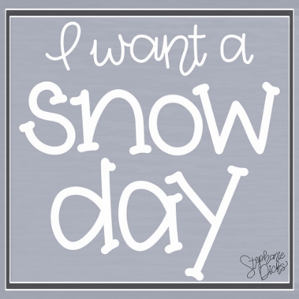 Picture of SNOW DAY
