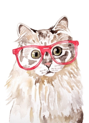 Picture of CAT WITH GLASSES