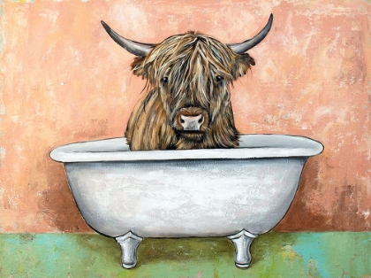 Picture of BATHTIME HIGHLAND COW