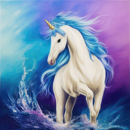 Picture of BLUE MANED UNICORN