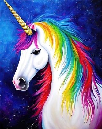 Picture of RAINBOW MANED UNICORN