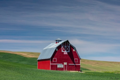 Picture of RED PALOUSE BARN I