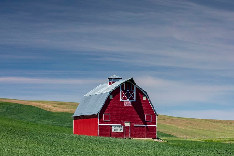 Picture of RED PALOUSE BARN I