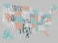 Picture of ORANGE TAFFY US TYPOGRAPHY MAP