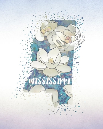 Picture of MISSISSIPPI STATE FLOWER (MAGNOLIA)