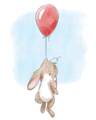 Picture of LITTLE BUNNY AND BALLOON