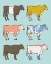 Picture of MID CENTURY FARM - CATTLE - NEUTRAL