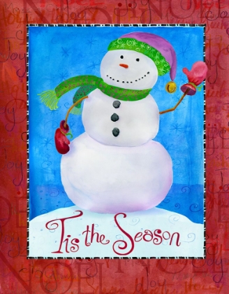 Picture of COLORED UP SNOWMAN