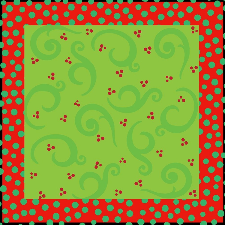 Picture of WHIMSY SCROLLING DECO XMAS