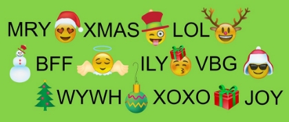Picture of XMAS EMOJIS TEXT