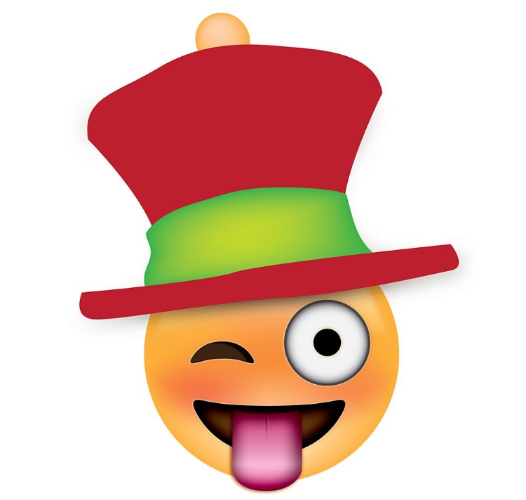 Picture of EMOJI ONE EYE XMAS HAT