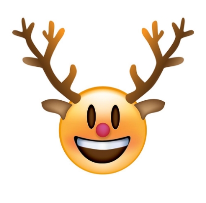 Picture of EMOJI BIG SMILE REINDEER