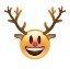 Picture of EMOJI BIG SMILE REINDEER