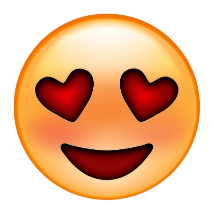 Picture of EMOJI SMILE HEART