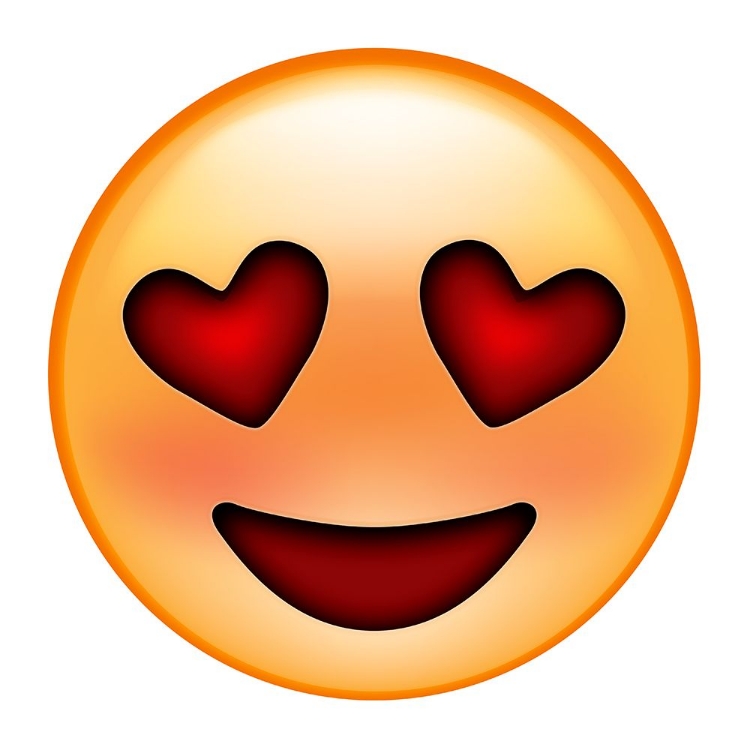 Picture of EMOJI SMILE HEART