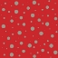 Picture of RANDOTS 8 SILVER ON RED