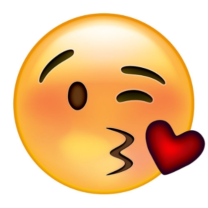 Picture of EMOJI WINK HEART KISS