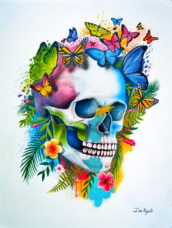 Picture of TROPICAL SKULL SPLASH