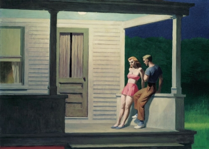 Picture of HOPPER-SUMMER EVENING