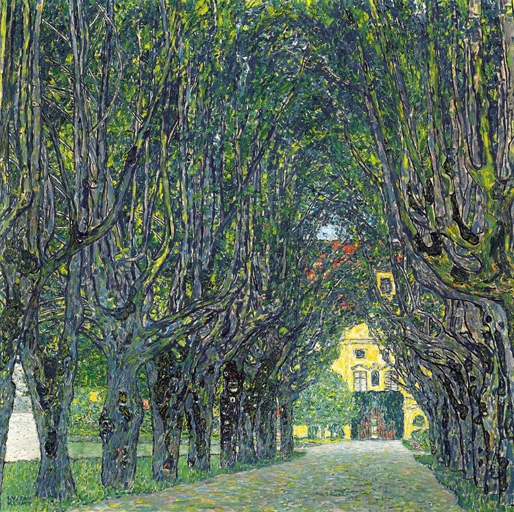 Picture of KLIMT-ALLEE IM PARK VON SCHLOSS KAMMER