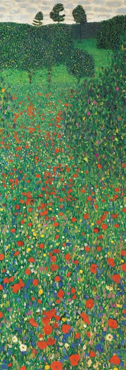 Picture of KLIMT-FIELD OF POPPIES
