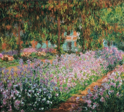 Picture of MONET-ARTISTS GARDEN