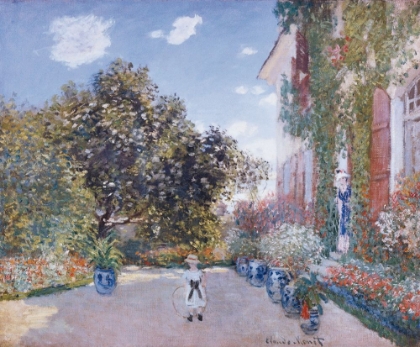 Picture of MONET-GARDEN OF THE ARTIST