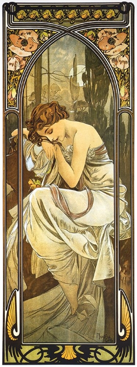 Picture of MUCHA-NIGHT-LA NUIT-MUCHA