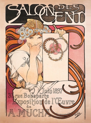 Picture of MUCHA-SALON DES CENT EXHIBITION