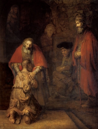 Picture of REMBRANDT-RETURN OF THE PRODIGAL SON