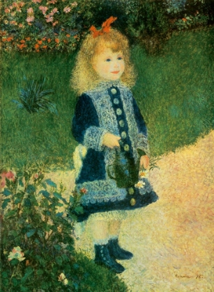 Picture of RENIOR-GIRL WITH WATERING CAN