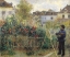 Picture of RENIOR-MONET_PAINTING_GARDEN