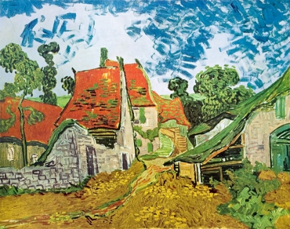 Picture of VAN GOUGH-VILLAGE STREET IN AUVERS