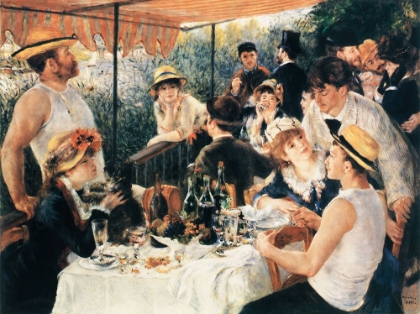 Picture of LUNCHEON OF THE BOATING PARTY