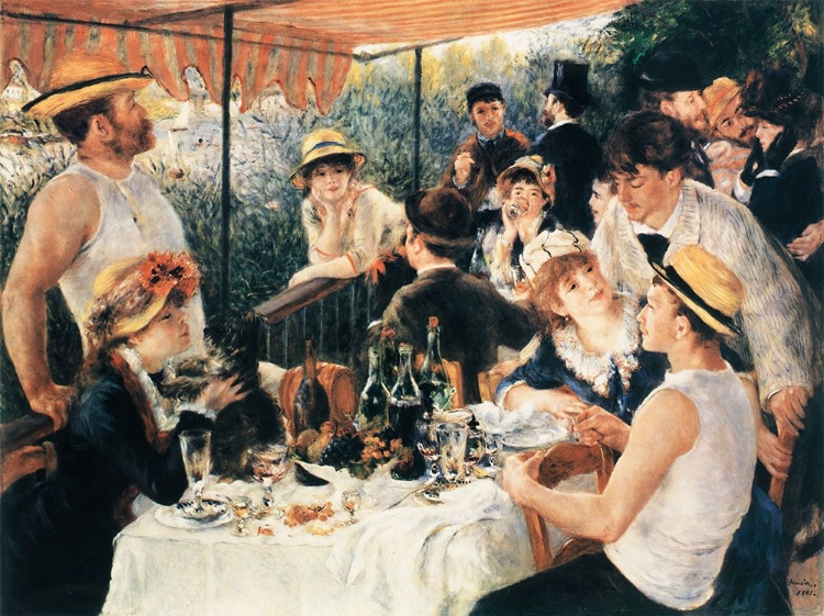 Picture of LUNCHEON OF THE BOATING PARTY