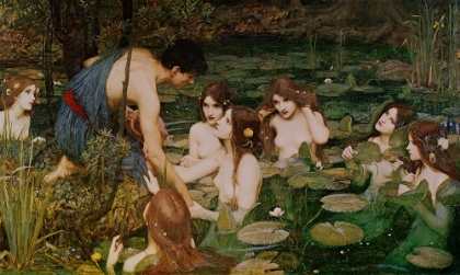 Picture of HYLAS AND THE NYMPHS