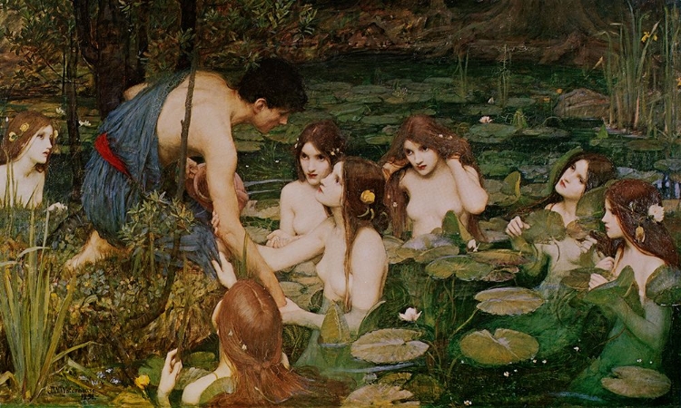 Picture of HYLAS AND THE NYMPHS