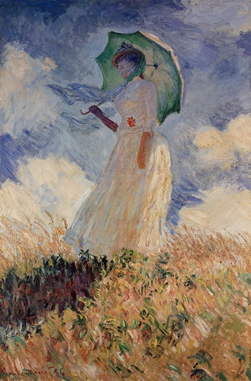 Picture of WOMAN WITH PARASOL