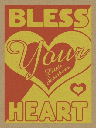 Picture of BLESS YOUR LITTLE SOUTHERN HEART