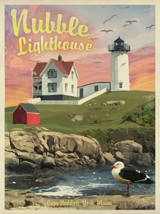 Picture of NUBBLE LIGHTHOUSE