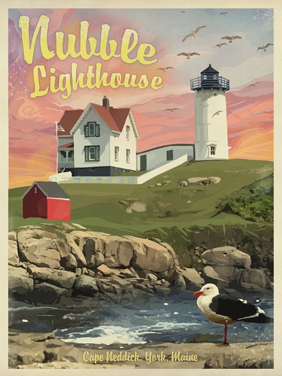 Picture of NUBBLE LIGHTHOUSE