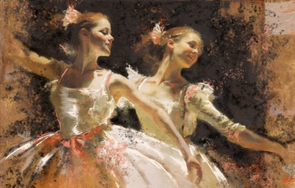 Picture of BALLERINAS IN OIL II