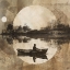 Picture of ABSTRACT BOAT COLLAGE II