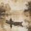 Picture of ABSTRACT BOAT COLLAGE III