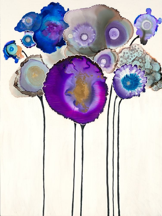 Picture of PURPLE POPPIES