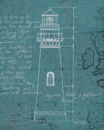 Picture of COASTAL BLUEPRINT VII