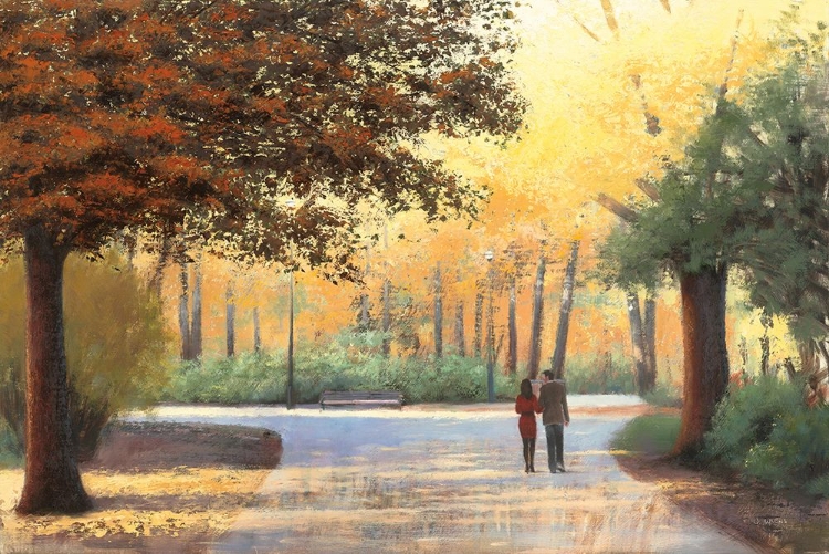 Picture of GOLDEN AUTUMN STROLL