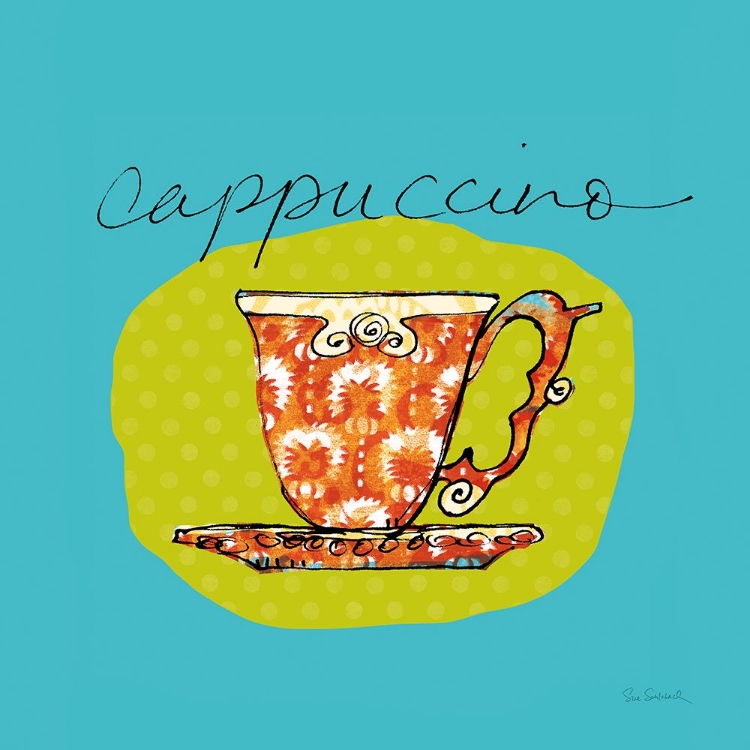 Picture of COLORFUL COFFEE CAPPUCCINO NO BORDER