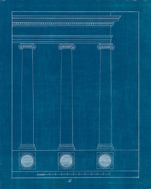 Picture of ARCHITECTURAL COLUMNS III BLUEPRINT